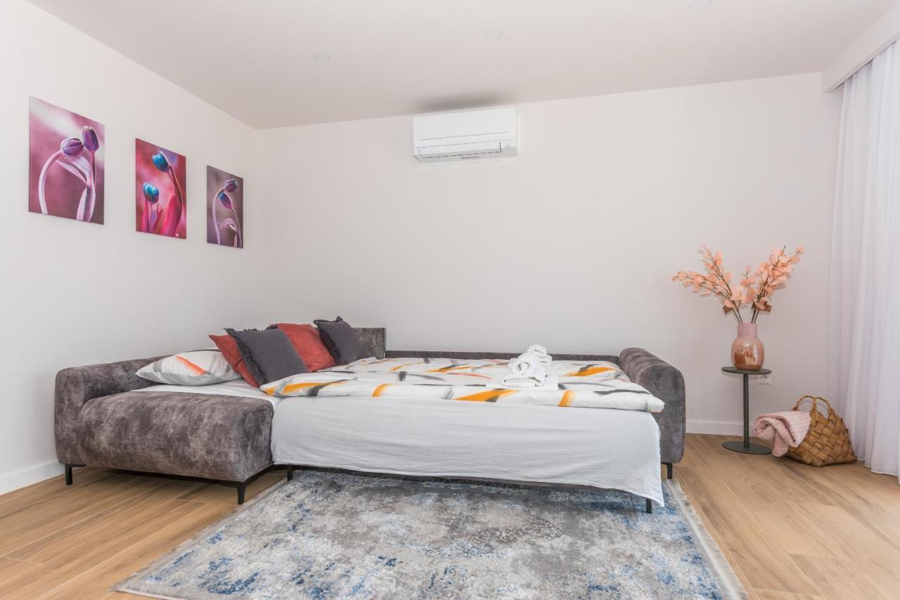 Luxury Adria Sea & City View Apartment Makarska Extérieur photo