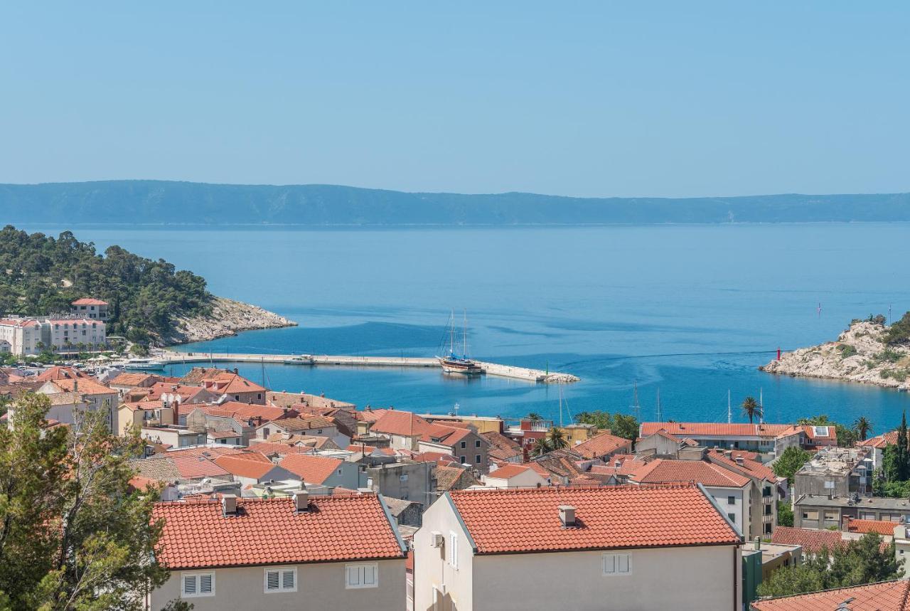 Luxury Adria Sea & City View Apartment Makarska Extérieur photo